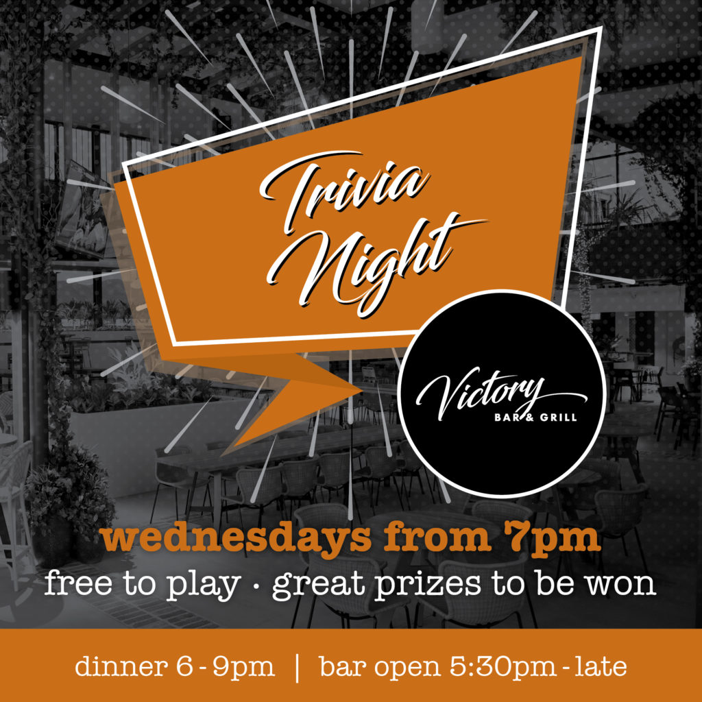 Wednesday Trivia Night Now In Victory Bar Grill Townsville Brothers Leagues Club
