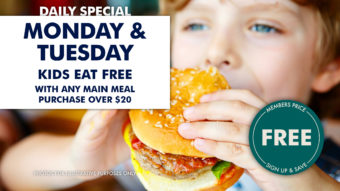 Kids Eat Free - Townsville Brothers Leagues Club